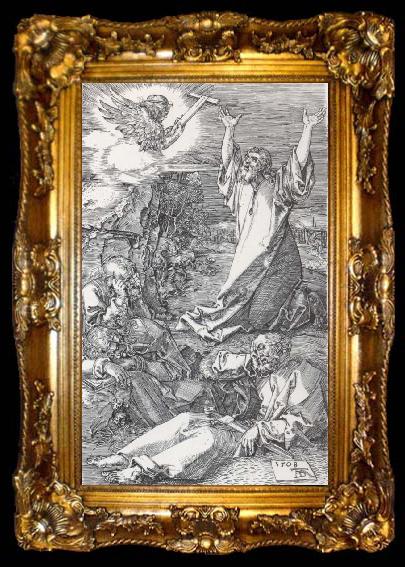 framed  Albrecht Durer Agony in the Garden, ta009-2